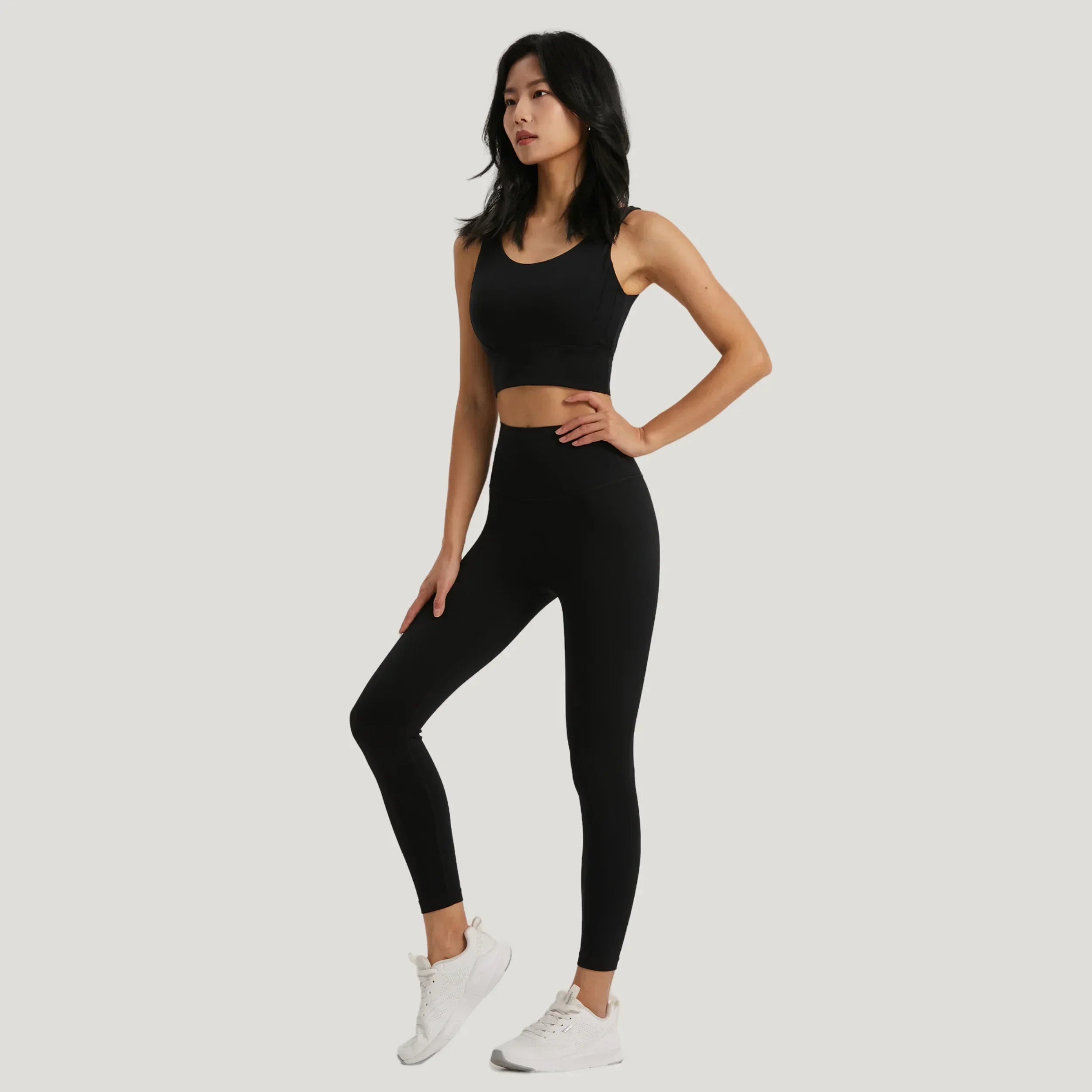 Seamless Yoga Set Bra & Leggings With Pocket Tights